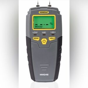 General Tools brand Digital Moisture Meter - MMD4E (NEW)
